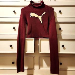 FENTY x PUMA Fall '17 cropped turtleneck